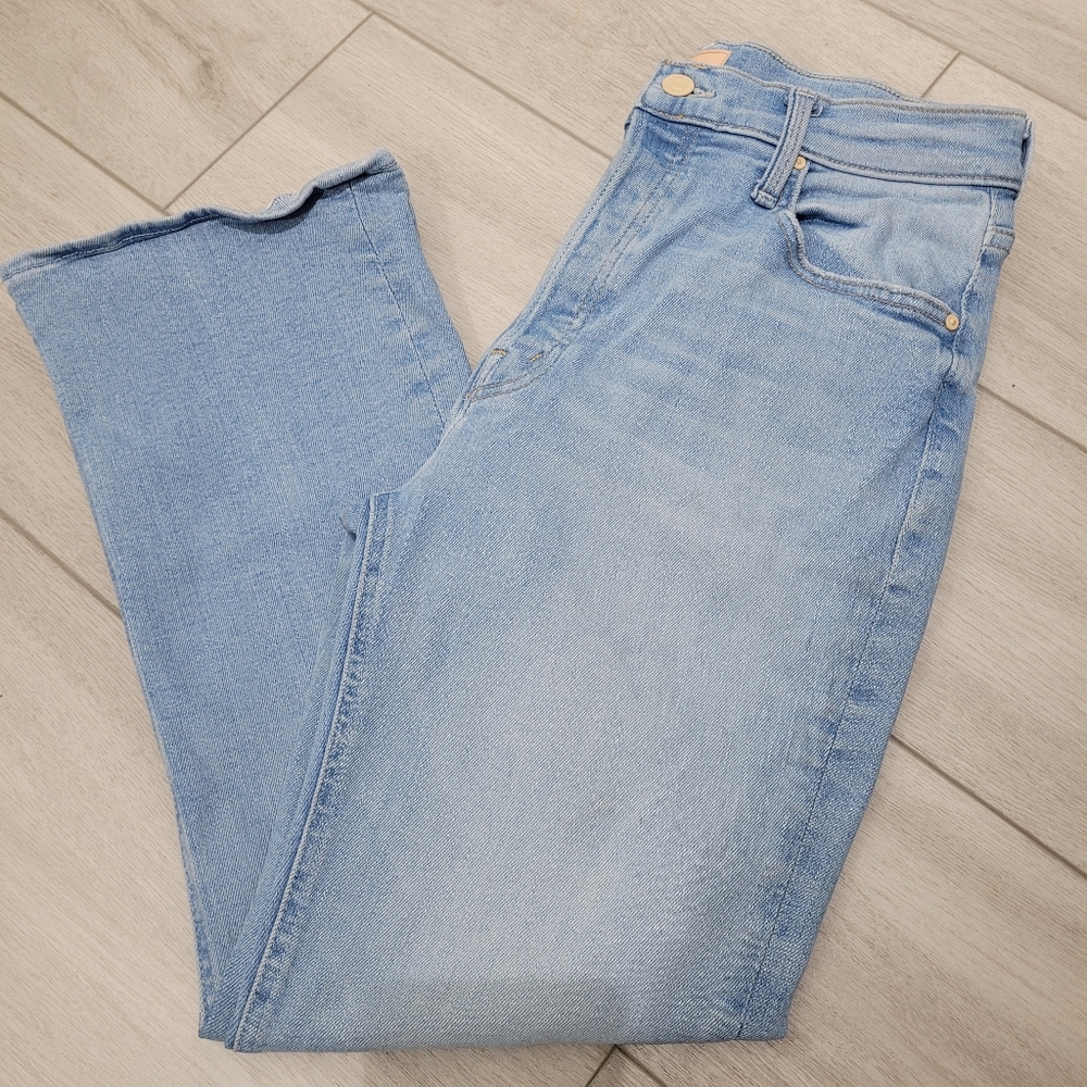 MOTHER the Tripper Flood limited edition Light wash jeans - Picture 1 of 11